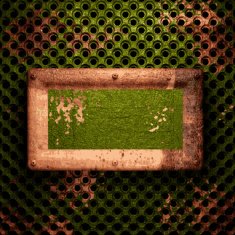 Old metal background N207