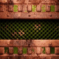 Old metal background N213