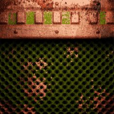 Old metal background N214