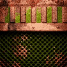 Old metal background N215