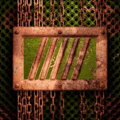 Old metal background N217