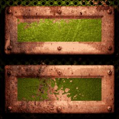 Old metal background N234