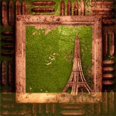 Old metal background N237