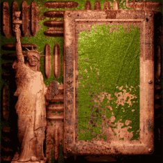 Old metal background N239