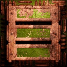 Old metal background N250