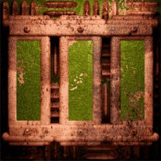 Old metal background N251