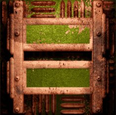 Old metal background N253