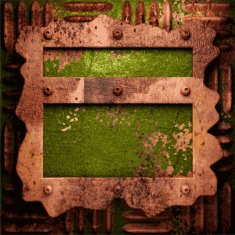 Old metal background N256