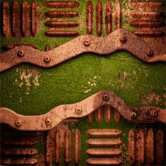 Old metal background N266