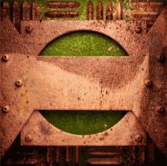 Old metal background N268