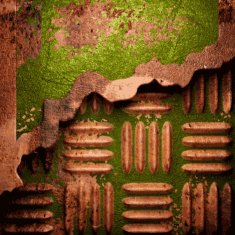 Old metal background N288