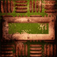 Old metal background N300