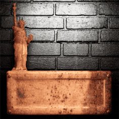 Old metal background N304