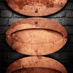 Old metal background N311