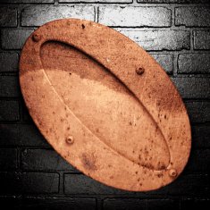 Old metal background N313