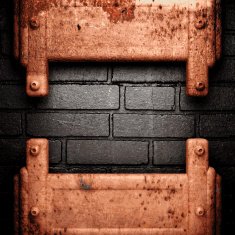 Old metal background N316