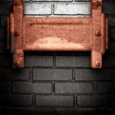 Old metal background N318