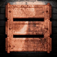 Old metal background N319