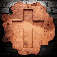 Old metal background N324