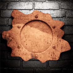 Old metal background N328