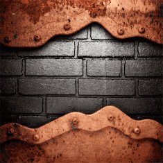 Old metal background N334