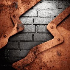 Old metal background N336
