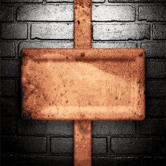 Old metal background N347