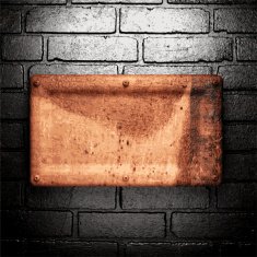 Old metal background N348