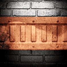 Old metal background N352