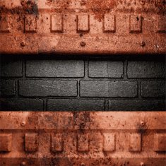 Old metal background N354