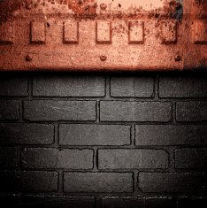 Old metal background N355