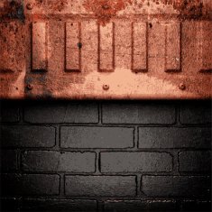 Old metal background N356