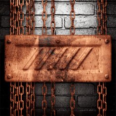 Old metal background N361