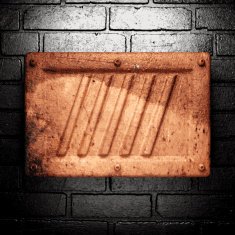 Old metal background N364