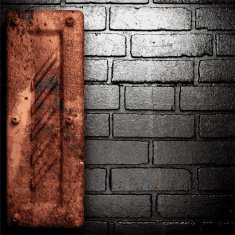 Old metal background N366
