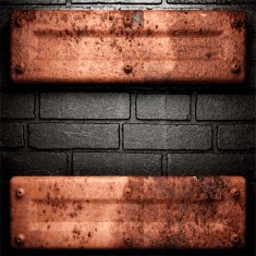 Old metal background N370