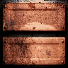 Old metal background N374