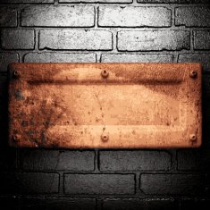Old metal background N376