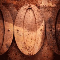 Old metal background N377