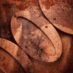 Old metal background N378