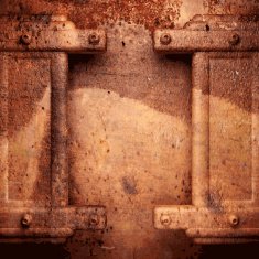 Old metal background N383