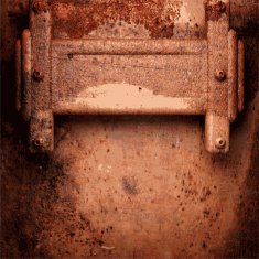 Old metal background N386