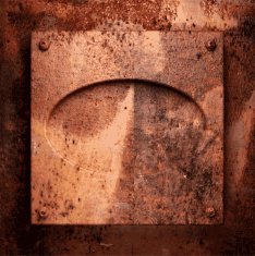 Old metal background N409
