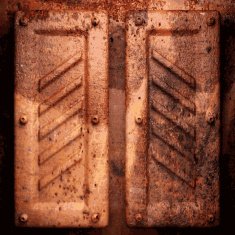 Old metal background N437