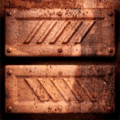 Old metal background N438