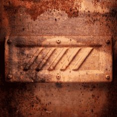 Old metal background N439