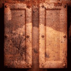Old metal background N443