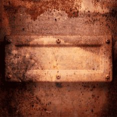 Old metal background N446
