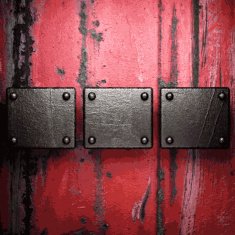 Old metal background N457
