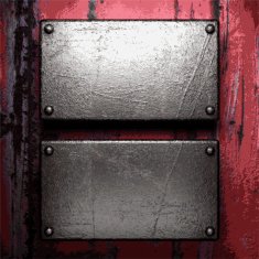 Old metal background N459